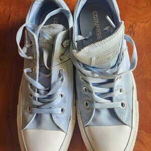 Converse All Star Light Blue Low-Top Sneakers – Women Size 8